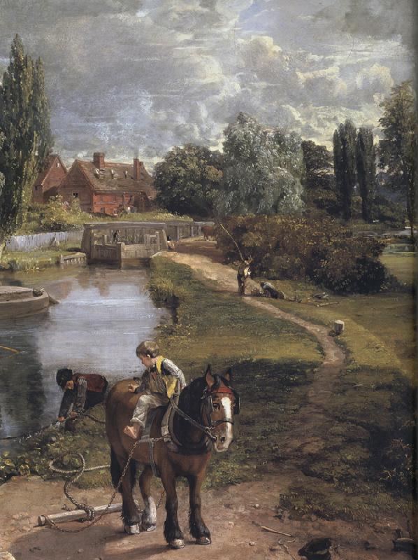 John Constable Flatford Mill oil painting image
